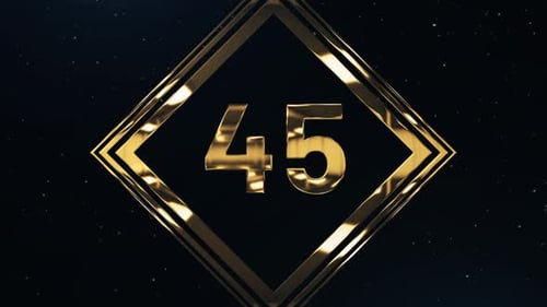 Gold Countdown 60 Second