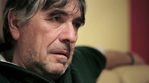 Close Up of Man Talking Indoors