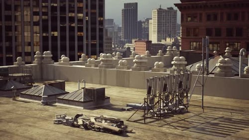 Un edificio moderno con un diseño elegante y numerosas ventanas