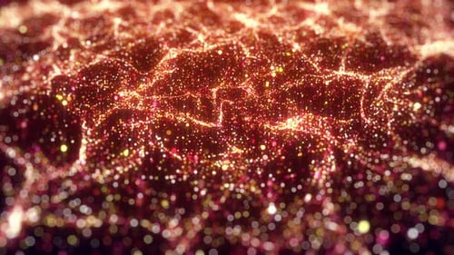 Lava Glittering Surface