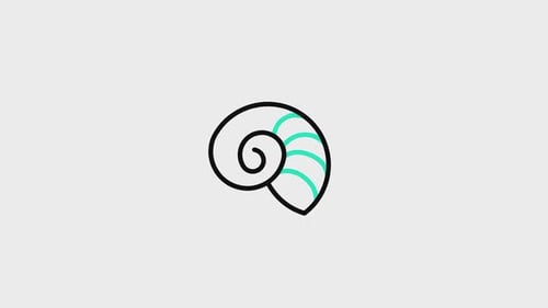 Shell Line Animated Icon