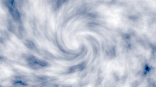 Cloud vortex background