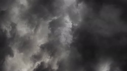 Dramatic Storm Clouds Moving Across the Sky