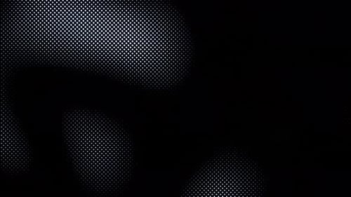 Abstract Halftone Dot Wave Pattern Motion Background Loop