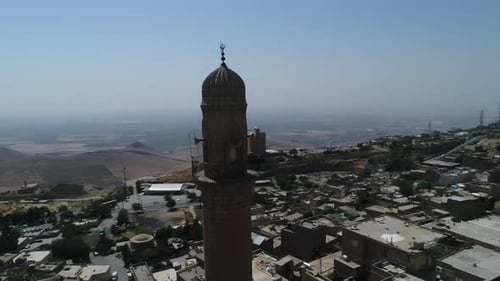 Mardin Grand Mosque Mardin Turkey 4K Drone