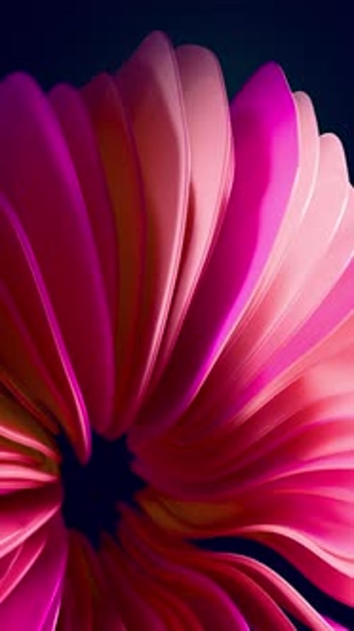 Dynamic Abstract Fluid Shapes Vertical Background Loop