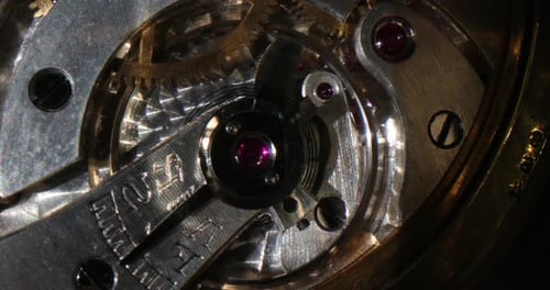 A look into an old watch