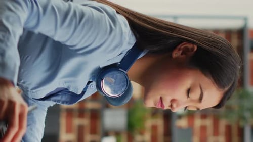 Young Adult Providing Medical Care