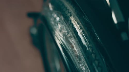 A Disabled Man Assembles a Stroller