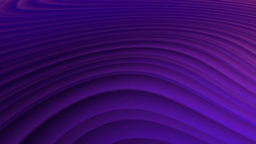 Abstract wavy purple gradient color background. Loop 4k video. Business background. s_160