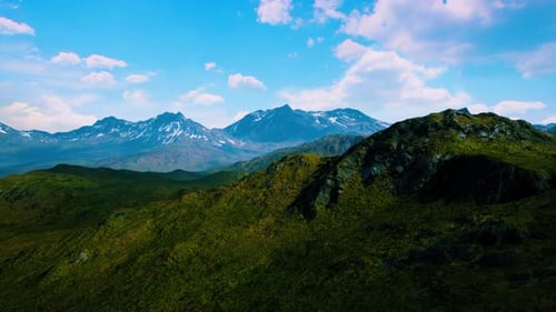 Beautiful Panoramic View of the Mountains