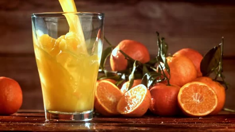 Exploding Orange Fruit with Alph 4K, Elements Motion Graphics ft. alpha ...
