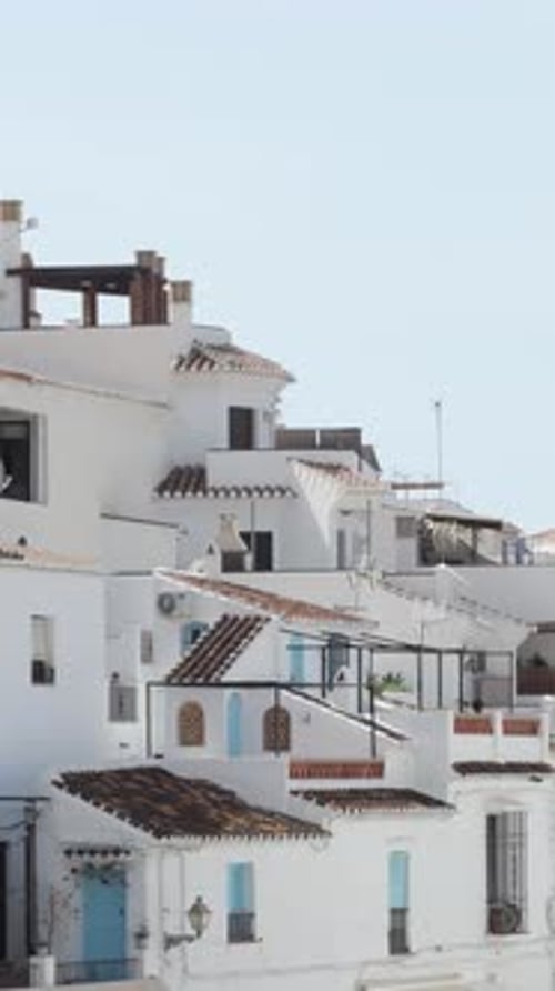 White Houses in a Moorish Village