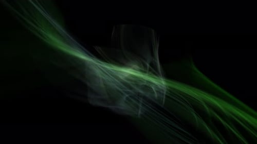 Fantastic animated shapes of light and nebula | 4K