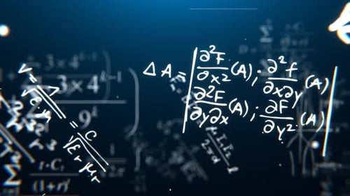 Mathematical formulas. Maths.