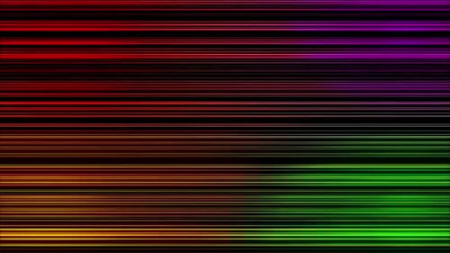 Colorful Abstract Neon Background Loop V2