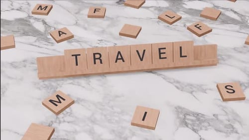 Palabra de viaje en scrabble