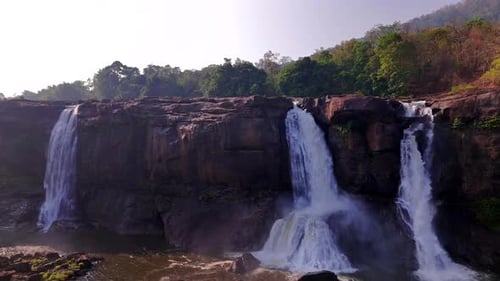 Athirapally waterfalls Kerala India, Beautiful waterfall Landscape photography Athirapally Kerala In