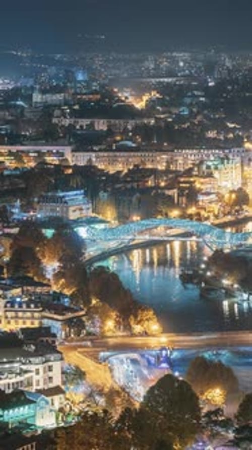 Tbilisi Georgia Top View Of