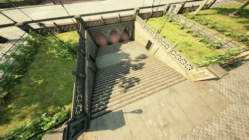 Aerial View of Beautiful Park