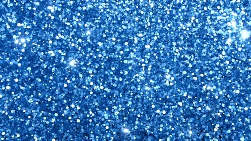 Sparkling Blue Glitter Shimmering Celebration Background