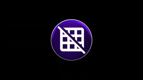 Grid Off Icon