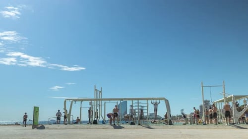 Outdoor Gym in Barcelona