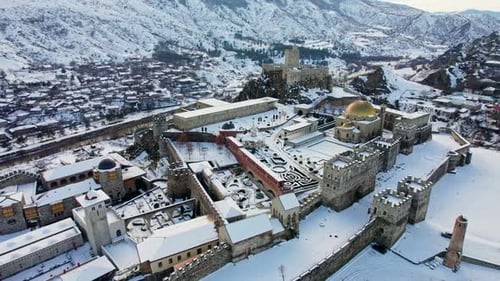 Rabati Castle at the Winter