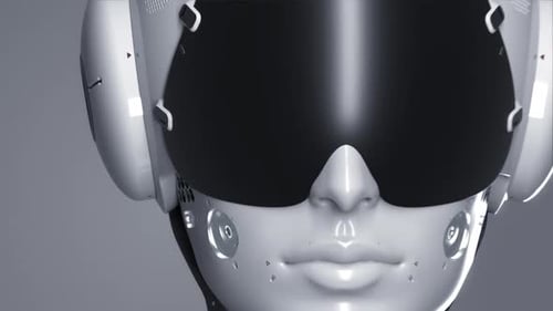 ein kurzer Schlag der Kamera auf den Roboter