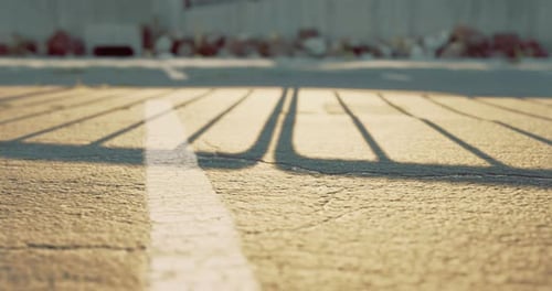 Moving Bar Shadows Dynamic Light Transition