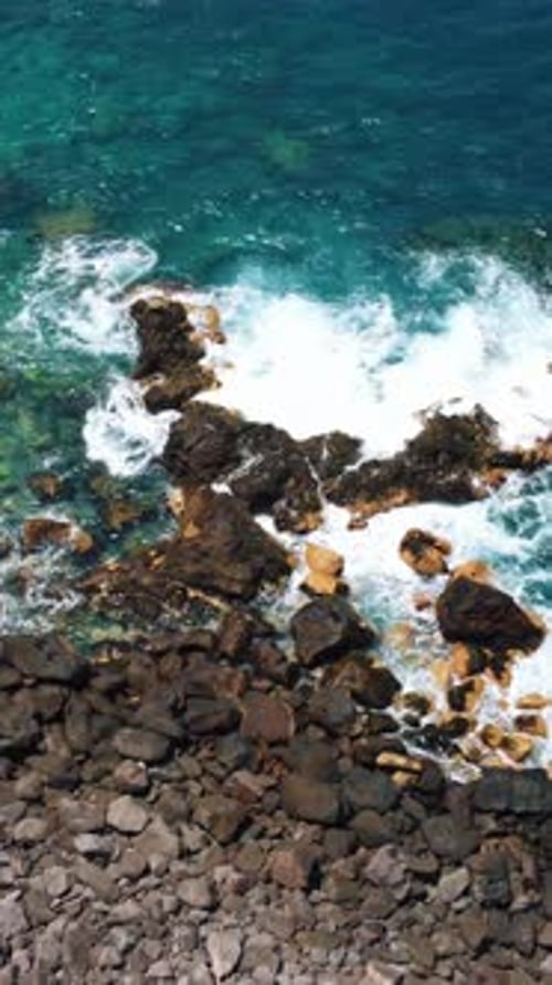 A Stunning Video of Cliffs and Ocean Waves Showcases Coastal Beauty