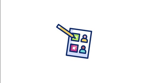 Ballot Animated Icon