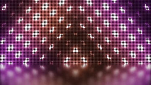 Vibrant abstract dot pattern in pink and purple