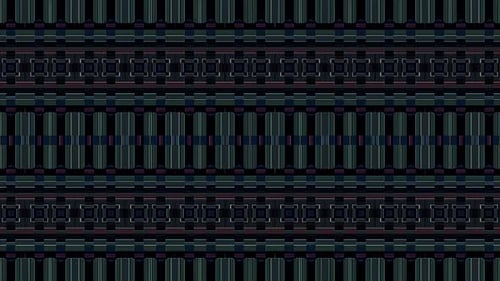 Abstract Geometric Digital Pattern Technology Animation