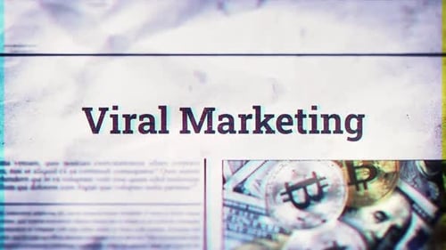 Glitch Highlight Text Reveal for Viral Marketing