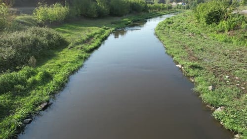 Aerial Shot Creek