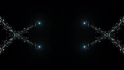 Fundo de partículas cintilantes