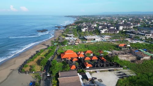 Der Strand von Canggu auf Bali.