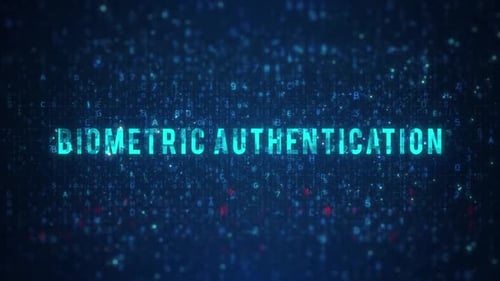 Digital Code Text Reveal with Glowing Futuristic Data