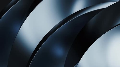 Metallic curve geometry background