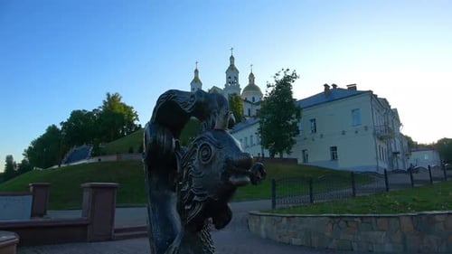 Early Morning Landscape In The City Of Vitebsk 040