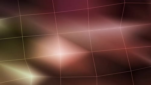 Glowing Abstract Grid Motion Background with Undulating Movement