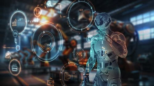 Artificial Intelligence Controls Production Using a Virtual Panel