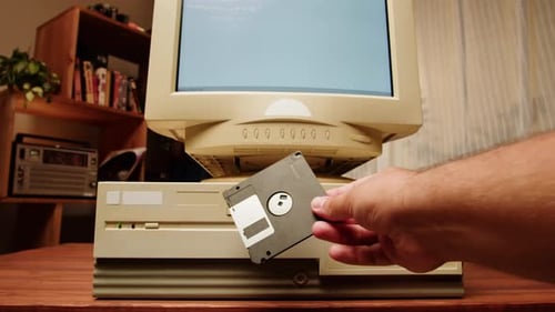 Using Diskette for Old Computer