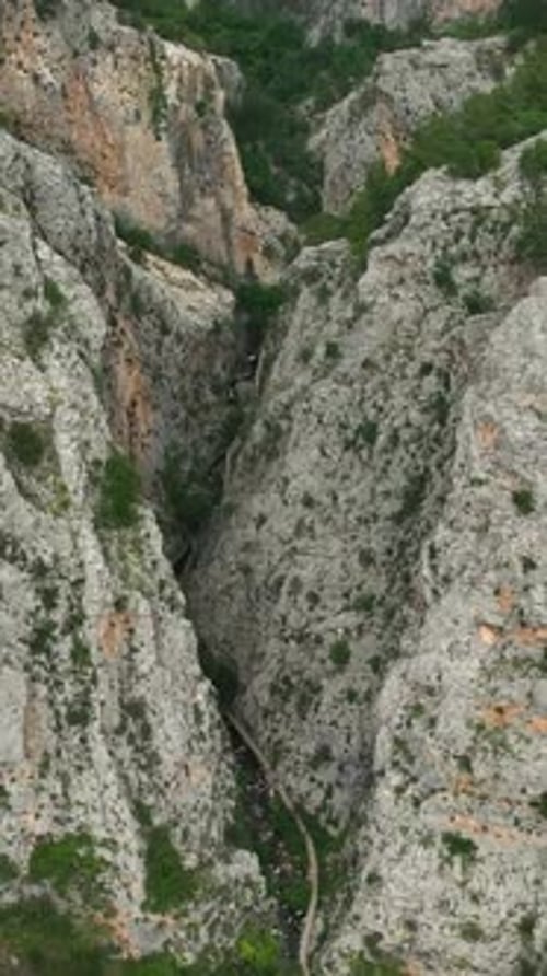 Vertical Video A Hidden Gem Aerial Discovery of Green Canyon