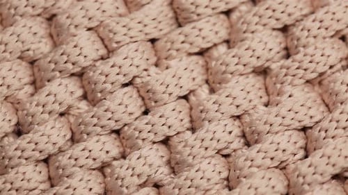 Beige Fabric In Macro View, Fabric For Sewing