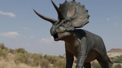 Triceratops-Dinosaurier-Animation