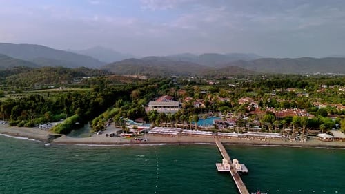 Mountain Resort Beach