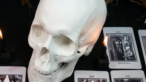 Extienda las cartas del Tarot
