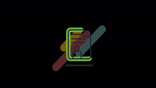 Professional resume document with modern design elements for job application success